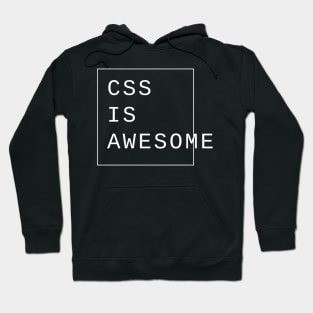 css is awesome webdesign Hoodie